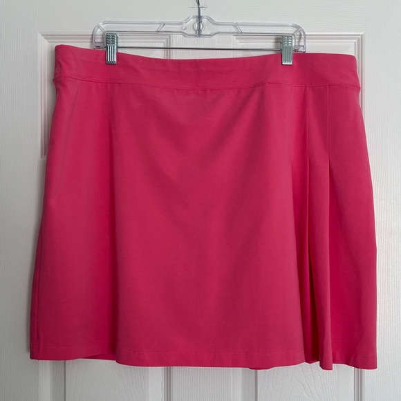 Chico’s Skort Size 3 or XL Pink Built-In Shorts Stretch Pickleball Tennis Golf - Picture 4 of 16